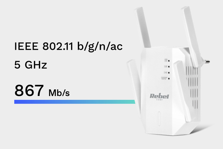 Opakovač 5 GHz