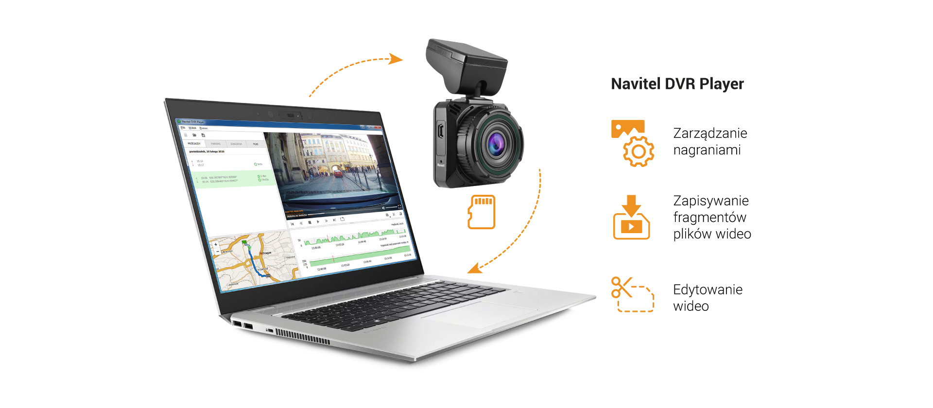 Videorekordér NAVITEL MSR700