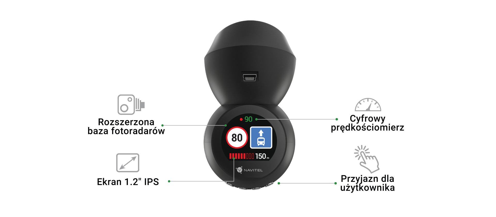 Videorekordér NAVITEL R1050