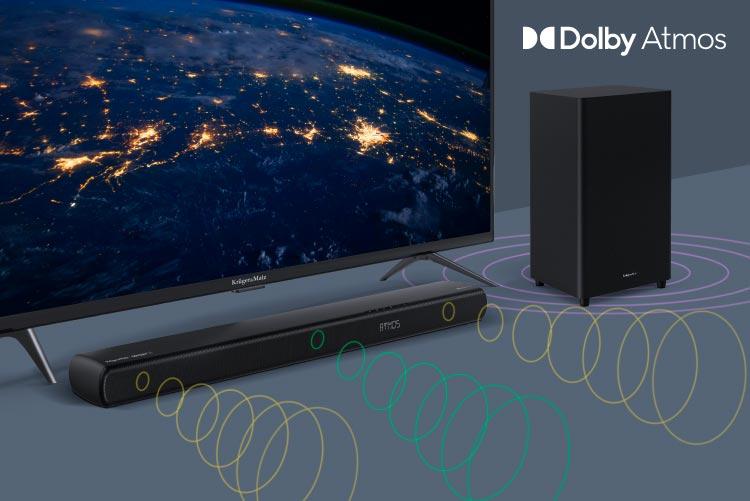 Soundbar z Dolby Atmos